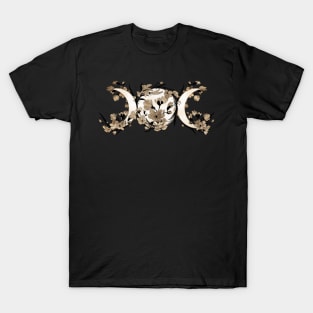 Triple Moon - Goddess - Golden Blossom T-Shirt